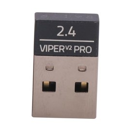 BestParts Adaptador receptor mouse USB Dongle repuesto Razer Viper V2 Pro Hyperspeed Wireless Gaming Mouse (negro)