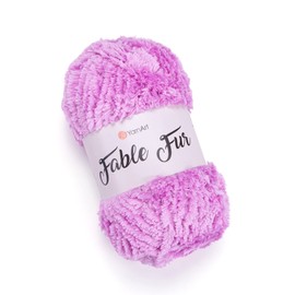 Yarn Art Fable Fur Yarn (100g), 100% Micro Polyester, Super Bulky Yarn for Knitting, Crochet - 978