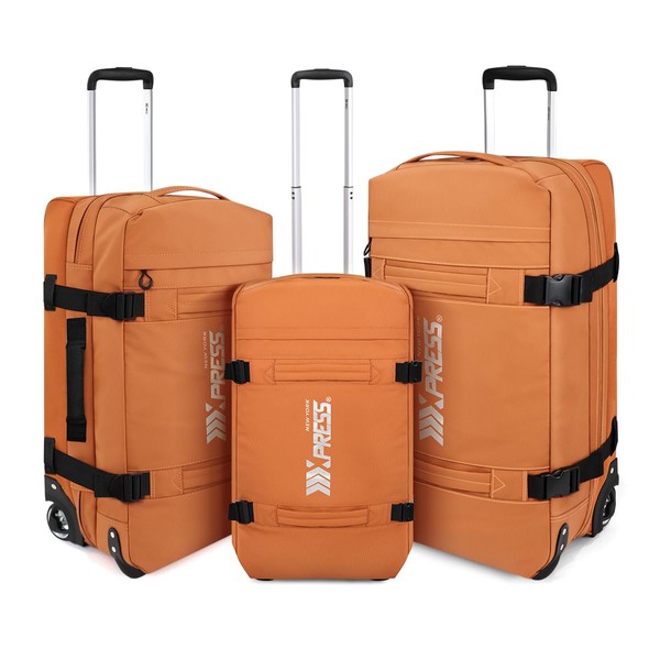 Rolling Duffle Bag with Wheels,3 In 1 Waterproof Travel Duffel