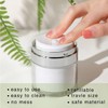 Enituo Airless Pump Jar, 30 ml Cream Pump Dispenser, Airless
