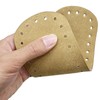JMZLLRX Bag Base for Crocheting, PU Leather Bag, Knitting Set