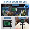2 in 1 Temperature pH Monitor Meter Tester Sensor test