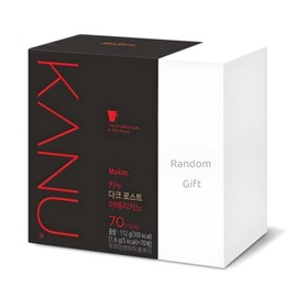 Kanu Dark Roast Instant Americano Coffee Sticks, 1.6g x 70 Sticks