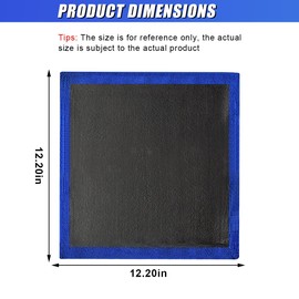 DUSCOKE Auto Detailing Clay Towel, Reusable Microfiber Auto Chamois Cloth for Car Cleaning, No-Scratch Car Clay Bar Alternative for Vehicle Polishing and Paint Removal (2PCS)