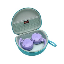 XANAD Headphones Case for JBL Tune 510BT / JBL Tune 520BT / JBL Tune 760 NC/JBL Tune 660 BTNC/JBL Tune 710 BT/JBL Live 460NC Bluetooth Headphones On-Ear Foldable Headphone Case (Green)