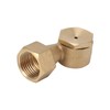 5PCS G1/2in Female Thread Brass Deck Jet Nozzles Durable Waterscape