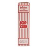 Snappy Popcorn 2-E Red and White Close Top Popcorn Boxes,