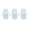 3pcs Self Grip Baby Bottle Bear Shaped Detachable Leakproof Infant