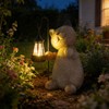 Braxio Solar Cat Garden Statue - 11.6" Yard Decorations Outdoor