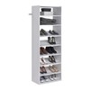 Easy Track Shoe Shelves Closet Storage, 24" - 3 Pack,