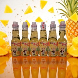 Boruto Ramune Soda - Pineapple Flavor, 6.76oz, Pack of Six (6) -Free Shipping!