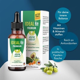 Ideal Fit Premium Tropfen | Qualität für Männer und Frauen | 30 ml 1x