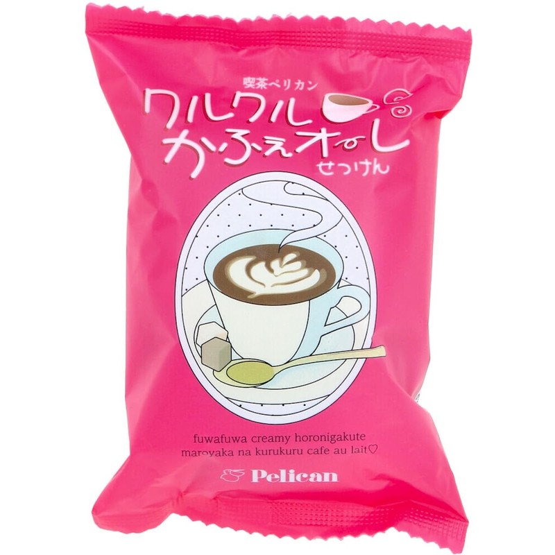 [Moisturizing Ingredients Milk Sugarskawan Formulation] Kurukuru Kafu Aurele Cosmetic Soap,
