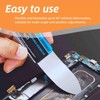 Yowfond 1 Piece Ultra Thin 0.1mm Curved Spudger Pry Blade