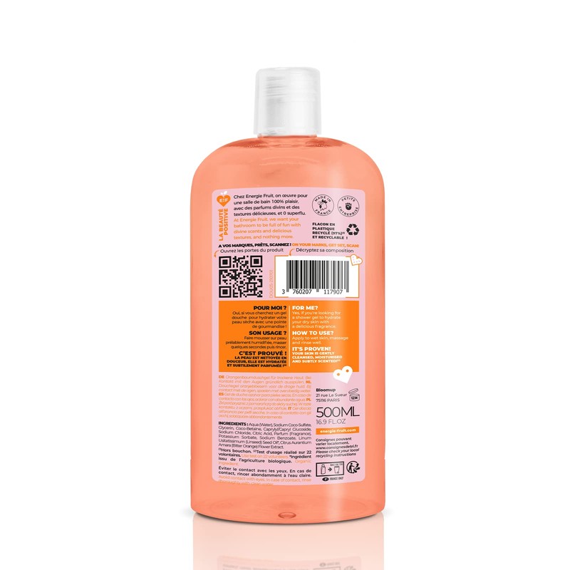 ENERGIE FRUIT pH Neutral Shower Gel Orange Blossom & Organic