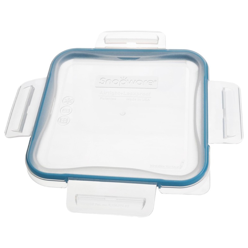 Snapware 8704-PC 4-Cup Total Solutions Lid w/Blue Spruce Gasket (4-Pack)