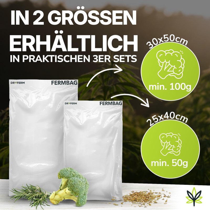 Dschinni DryFerm - Revolutionary Dry Bag Ripening & Drying Bag