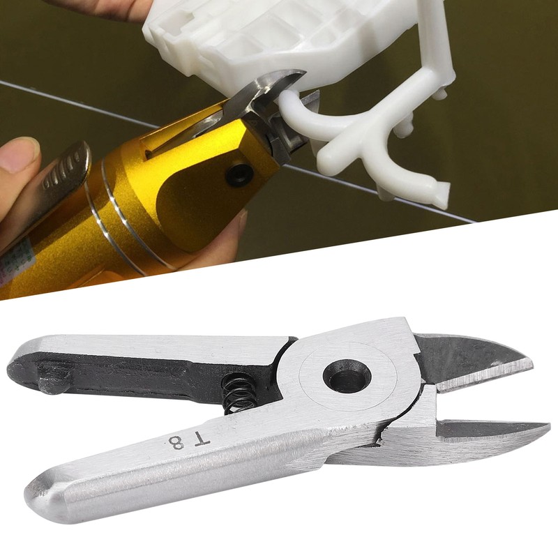 Scissors Head Air Crimping Nippers Alloy Steel Pneumatic Cutter Replacement