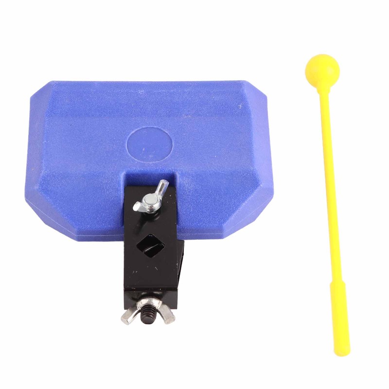Blue Environmentally Friendly Plastic Percussion Instruments Block Latin Drum Kit