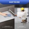 LIAPDG Microwave Shelf Wall Mount, Stainless Steel Microwave Shelf Wall