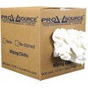 PRO SOURCE Reclaimed White Cotton T-Shirt Cloth Shop Rags, Sold