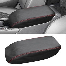 SUNBREATH Compatible with Center Console Armrest Cover for Honda Accord 2023 2024 2025 Leather Arm Rest Storage Box Lids Cushion Protector Pad