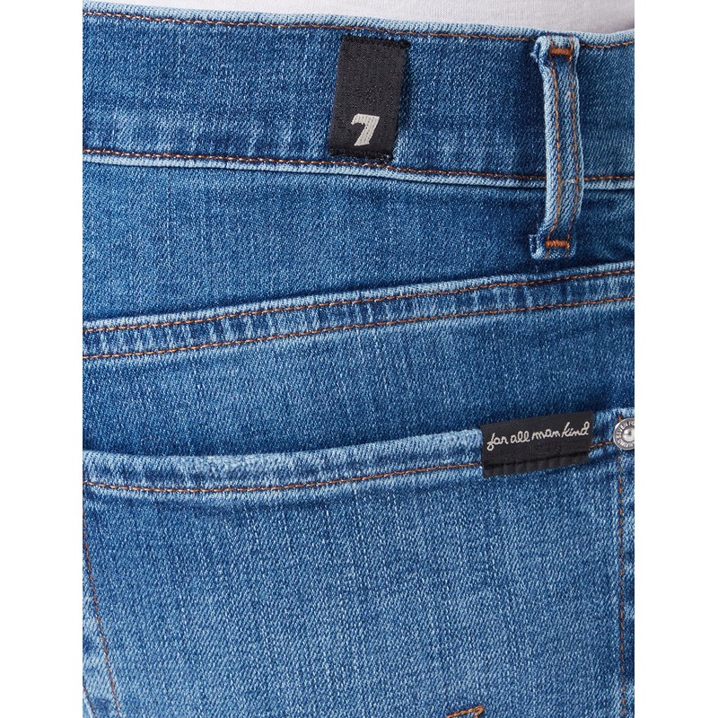 7 For All Mankind Men's Slimmy Stretch Tek Jeans, Mid