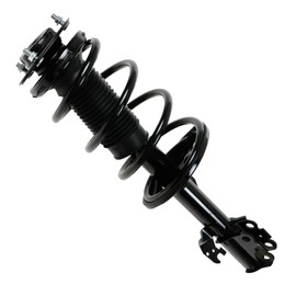 TRQ Front Left Complete Strut & Coil Spring Assembly Drivers Side Compatible with 2004-2010 Toyota Sienna