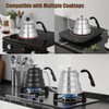 Stainless Steel Tea Kettle 800ml W/O Thermometer Gooseneck Kettle for