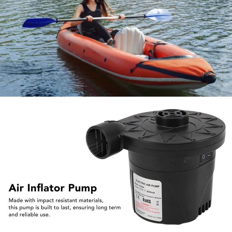 Electric Inflatable Pump Portable Quick Fill Air Pump for Air