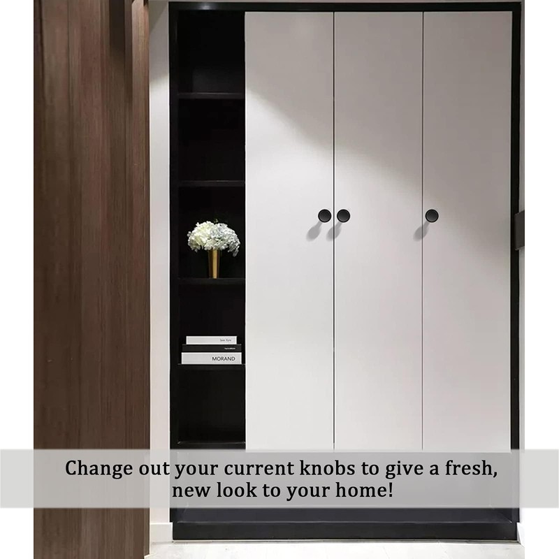 12PCS Cabinet Knobs, Premium Door Drawer Knobs Dresser Pull Knobs,