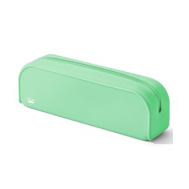 Mr. Pen- Silicone Pencil Case Pouch, Mint Breeze, Aesthetic Multipurpose Design, Aesthetic Pencil Case Small, Silicone Makeup Bag