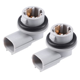 A ABSOPRO 2 Pcs Side Marker Light Lamp Bulb Holder No.33304-TET-H01 for Honda Civic Sedan Hatchback 2016-2021 Plastic