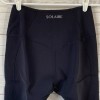 Solaire Womens Trimwear Thermal Compression Pant Legging M Black Stretch