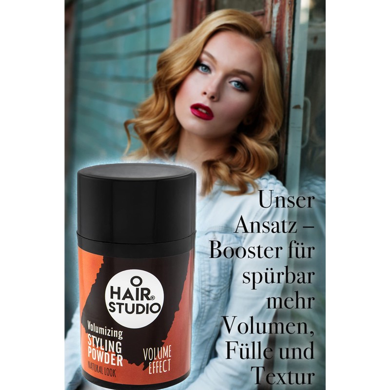 Hairlich Root Powder, Volume Powder, Stand at Root, Full Hair