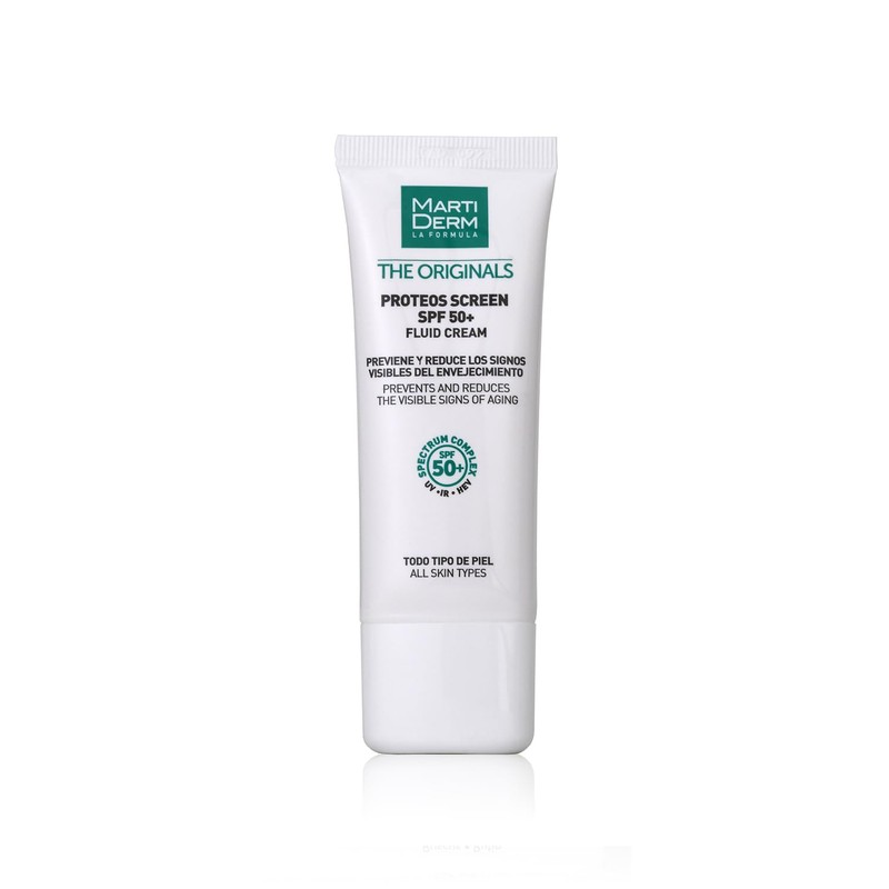 MartiDerm Proteos Screen SPF 50+ - Crema antiedad con protector