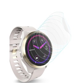 Sinoacc Screen Protector for Garmin Venu 3S (6 Pack) Self-Healing TPU Film Compatible with Venu 3S 41mm watch, Anti-Bubble, HD Ultra-Thin, Easy Installation