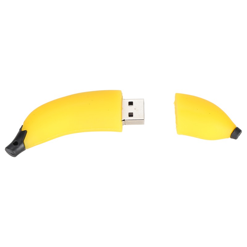USB Flash Drive Cute Cartoon Banana Shape Thumb Drives for