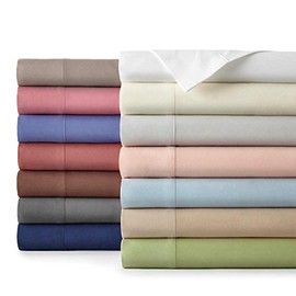 Southshore Essentials - 6 Piece Brushed Microfiber Sheet Set, Queen Size, Light Grey