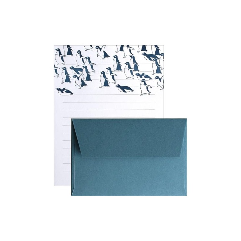 Ah la la LTS-064 Letter Set, [penguins] Cute, Stylish Letter