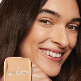 Saie Slip Tint Radiant Cream Concealer - All-Over Concealer for Dark Circles, Redness + Blemishes - Lightweight Formula Enriched with Hydrating Hyaluronic Acid - Shade 8 (0.17 oz)