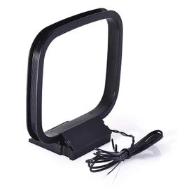 BINGFU AM Loop Antenna, 2 Pin Bare Wire, Compatible with Pioneer Onkyo Yamaha Marantz Pyle Indoor Radio Bluetooth Home Stereo Receiver AV Audio Vedio Home Theater Receiver Power System