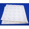Wake Sangyo CN-1009 Soft Cushion, Transparent, Round 0.5 inches (12.7