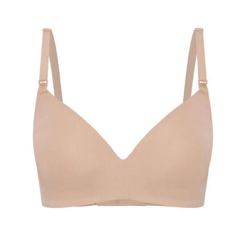 Modibodi Breastfeeding Bra Leak Proof - Cashew, 12E-G