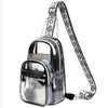 TINYAT Clear Sling Bag for Women Clear Crossbody Bag Stadium