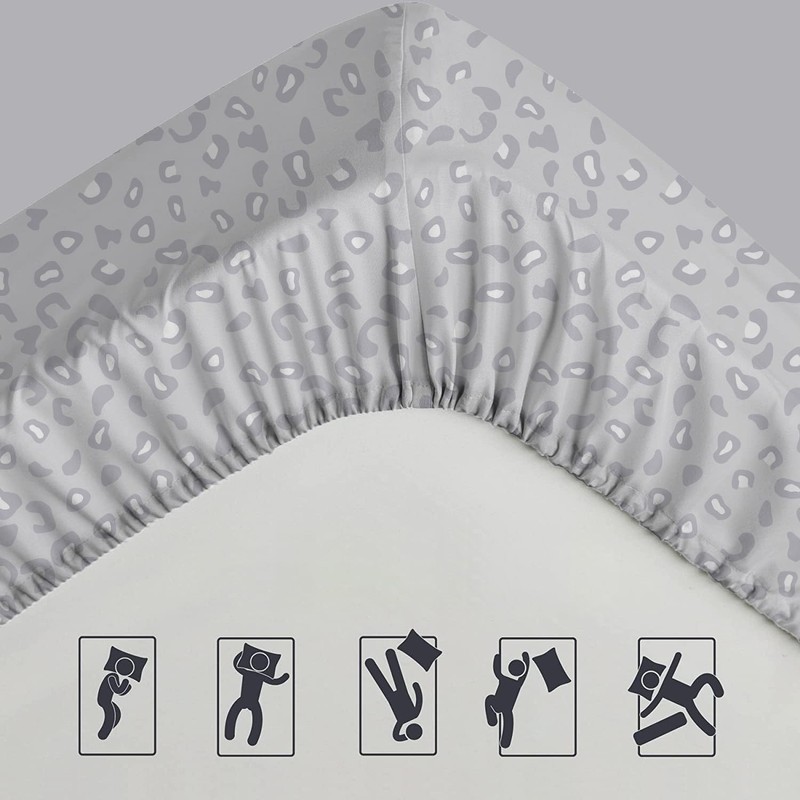 Dekoro Fitted Sheet Extra Deep Pocket (40 cm) Hypoallergenic Double