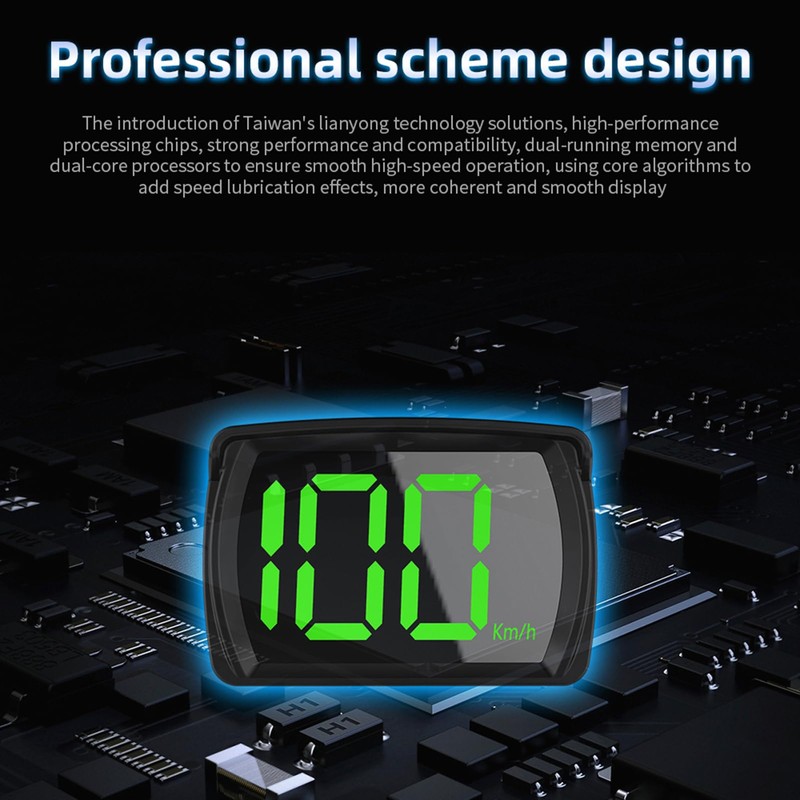 Heads-Up Display Digital Speedometer GPS KM/H Speedometer for Car Trucks