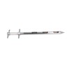 Soil Probe 0.54m 304 Stainless Steel Rotation Handle Pointed Design