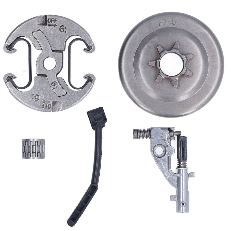 7 Teeth Clutch Drum Oil Pump Kit 17x30mm Gear Iron