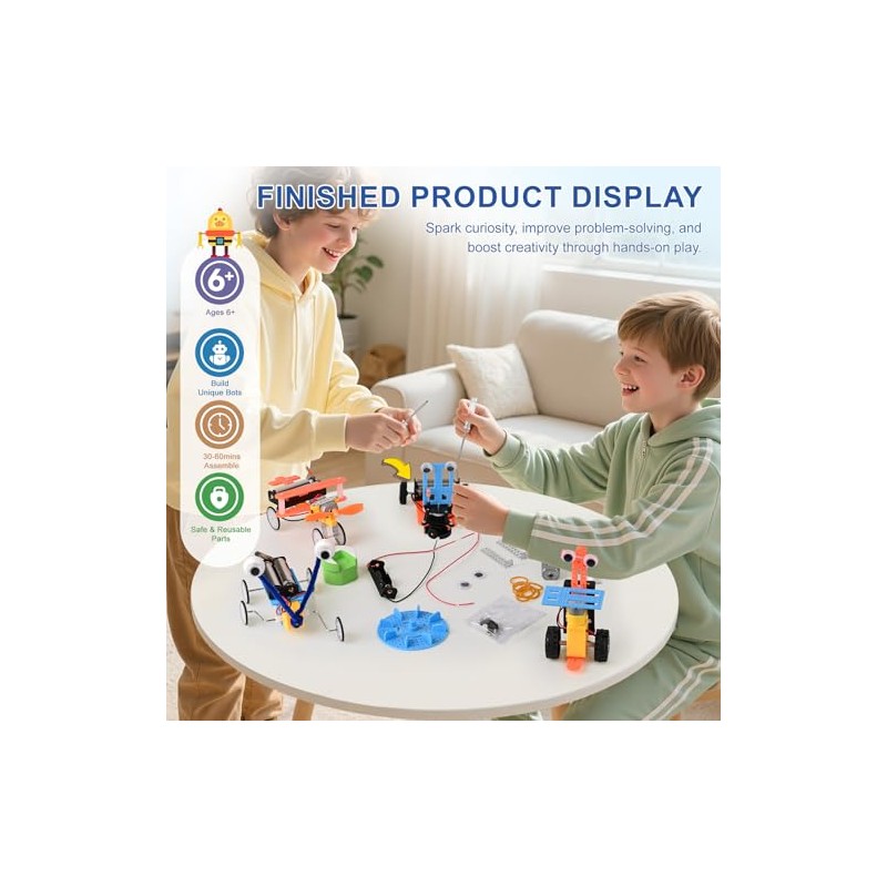 STEM Kits for Kids Ages 6-12, Science Kits for Kids,DIY